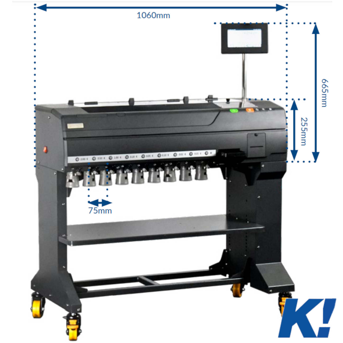 SOUTH EvoSort H9® High-Speed-Münzsortiersystem