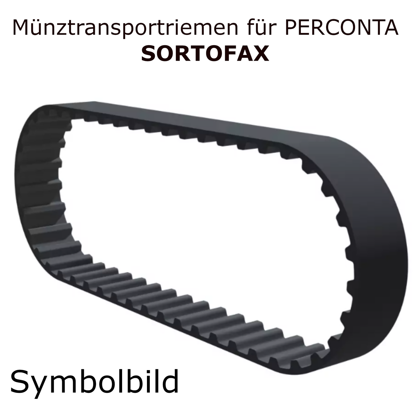 Münztransportriemen PERCONTA Sortofax