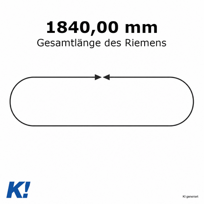 Münztransportriemen PERCONTA Sortorex 730 XL 025