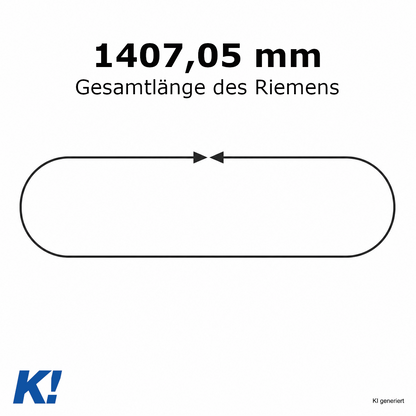 Münztransportriemen PERCONTA Sortovit 554 XL