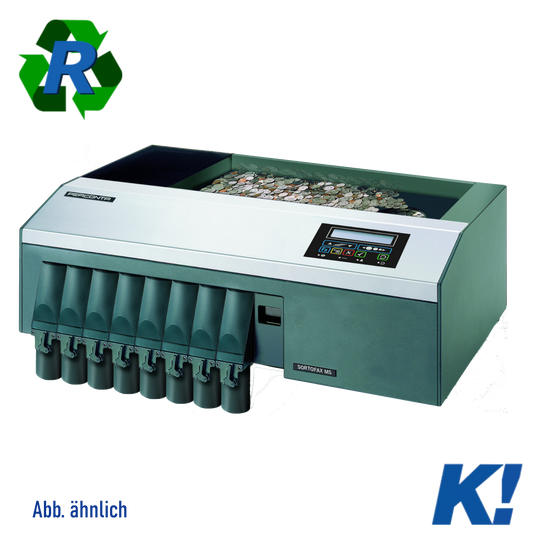 Perconta Sortofax MS9-R Münzzähl- und Sortiersystem