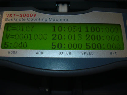 Banknotenzählmaschine V&T-3000V