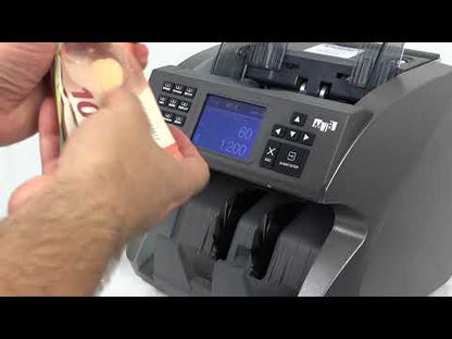 Geldzählmaschine MIB-1 im Video mit störungsfreiem Lauf auch bei gebrauchten Banknoten